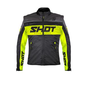 Softshell jakna Shot Softshell Lite crno-fluo žuta