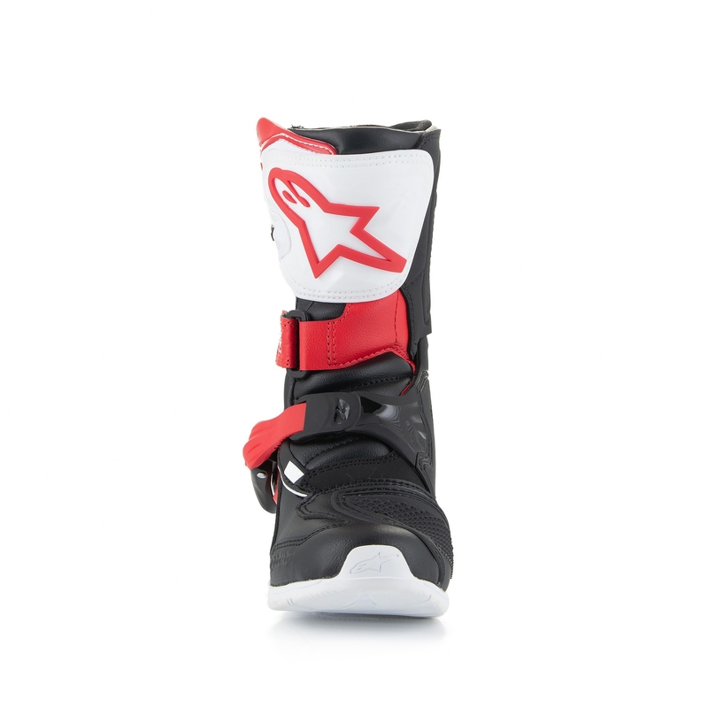 Alpinestars Tech 3S dječje motociklističke čizme crno-bijelo-crvene