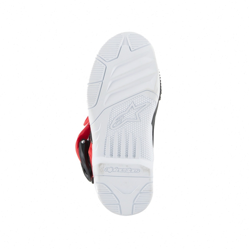 Alpinestars Tech 3S dječje motociklističke čizme crno-bijelo-crvene