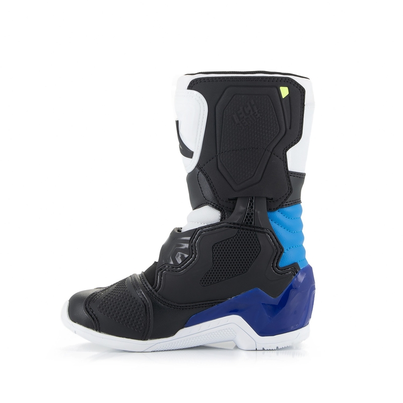 Alpinestars Tech 3S dječje motociklističke čizme bijelo-crno-plave
