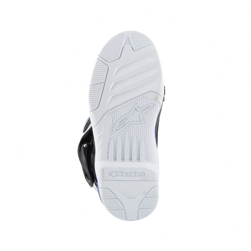 Alpinestars Tech 3S dječje motociklističke čizme bijelo-crno-plave