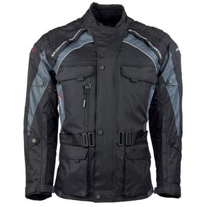 Motociklistička jakna Roleff Liverpool crno-siva
