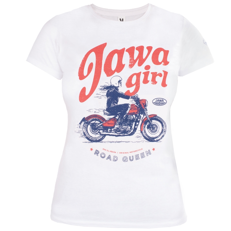 Ženska majica kratkih rukava JAWA Girl bijela