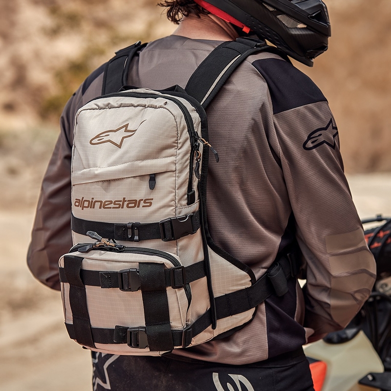 Ruksak Alpinestars Techdura Tactical sivo-crni 9 l