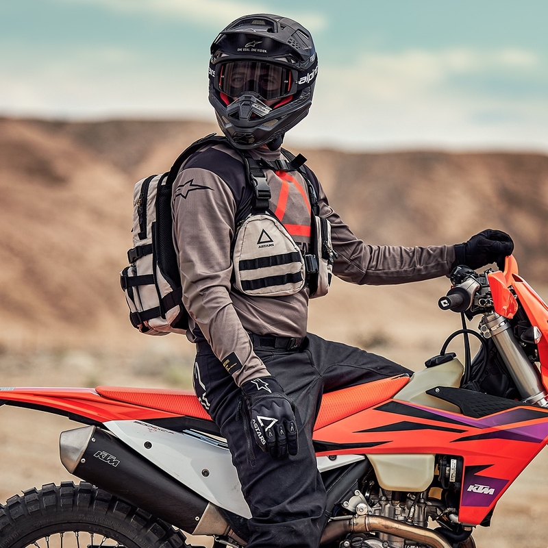 Ruksak Alpinestars Techdura Tactical sivo-crni 9 l