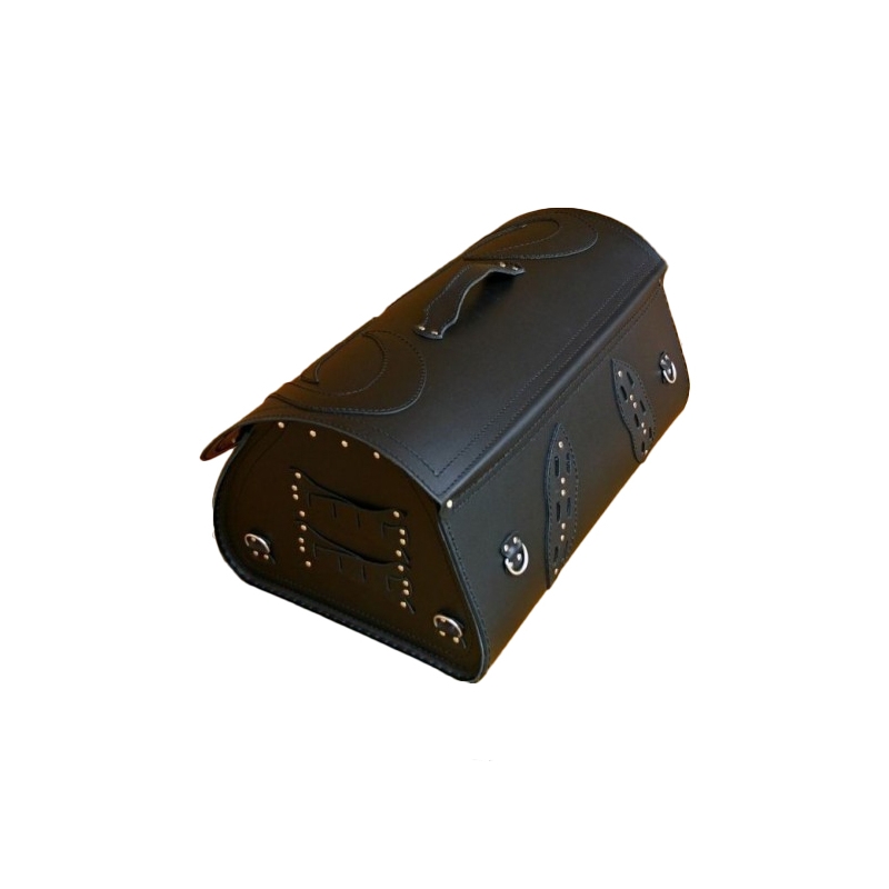Kožna torba za motocikl RSA K22 Black Demon crna 42 l