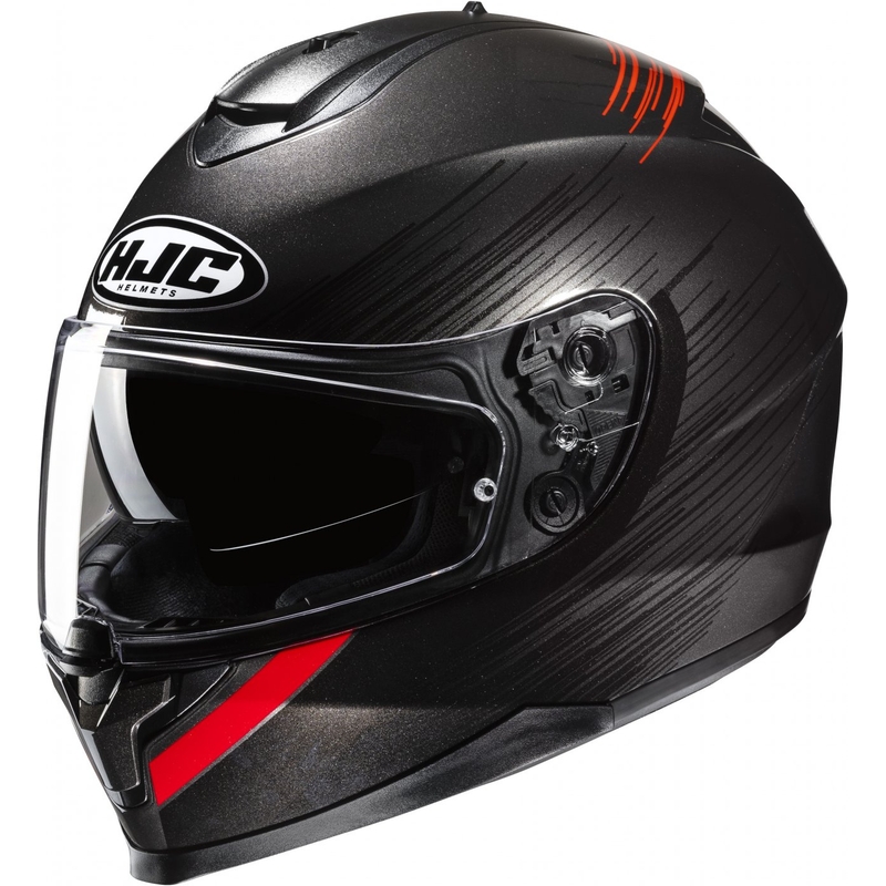 HJC C70N Sway MC1 integralna motociklistička kaciga crveno-crna