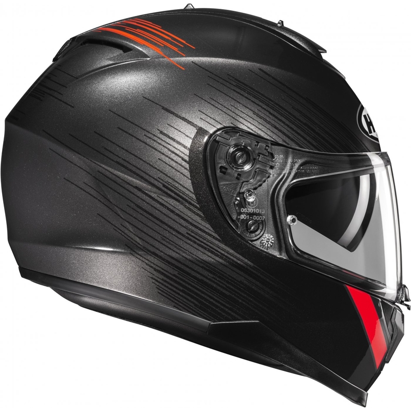 HJC C70N Sway MC1 integralna motociklistička kaciga crveno-crna