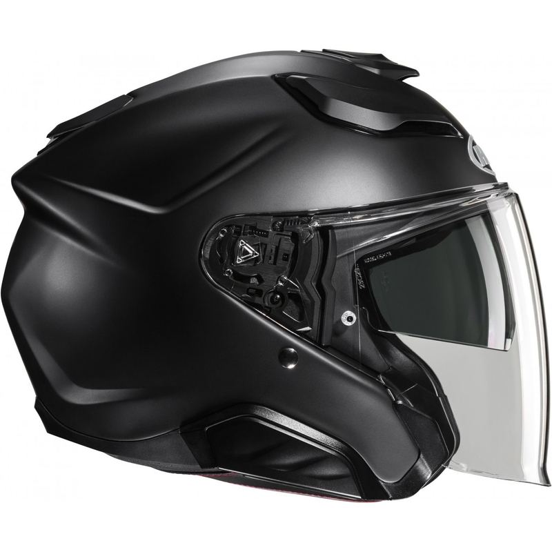 Otvorena motociklistička kaciga HJC F31, crna