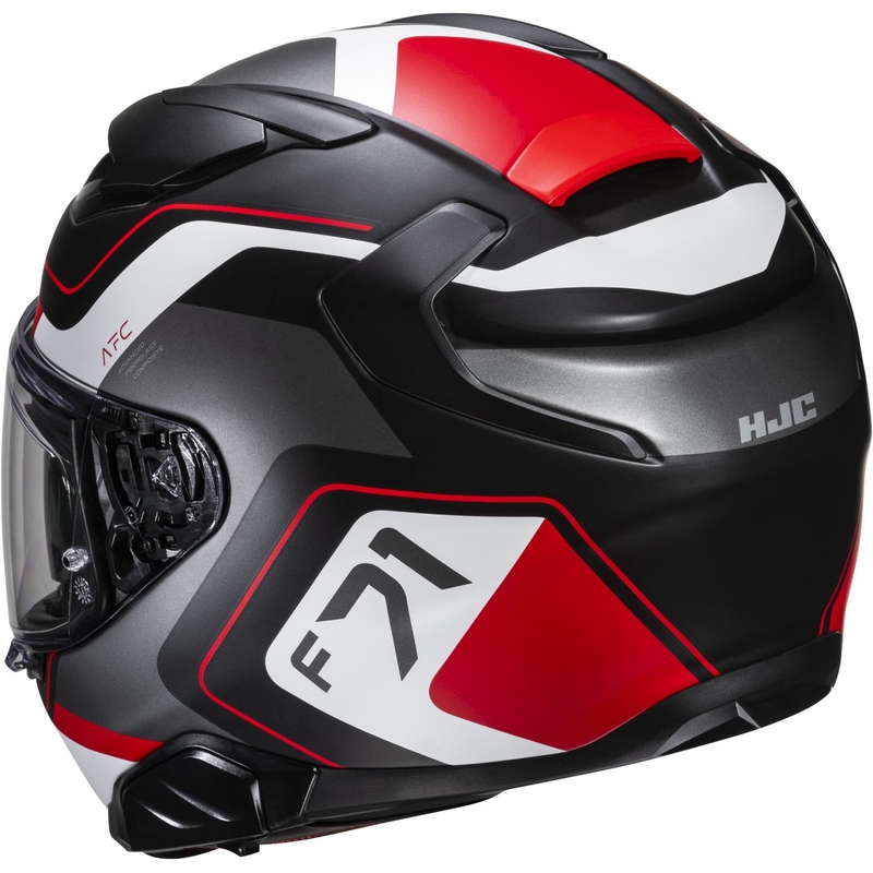 Integralna motociklistička kaciga HJC F71 Arcan MC1SF crno-sivo-crvena