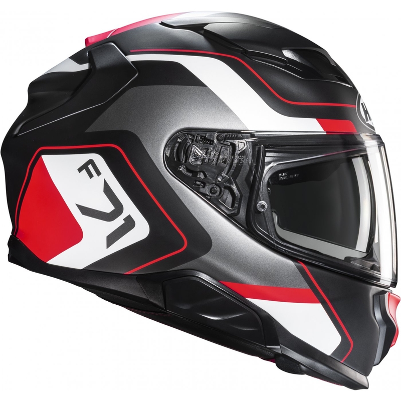 Integralna motociklistička kaciga HJC F71 Arcan MC1SF crno-sivo-crvena