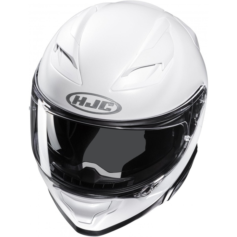 Integralna motociklistička kaciga HJC F71 Čvrsta biserno bijela