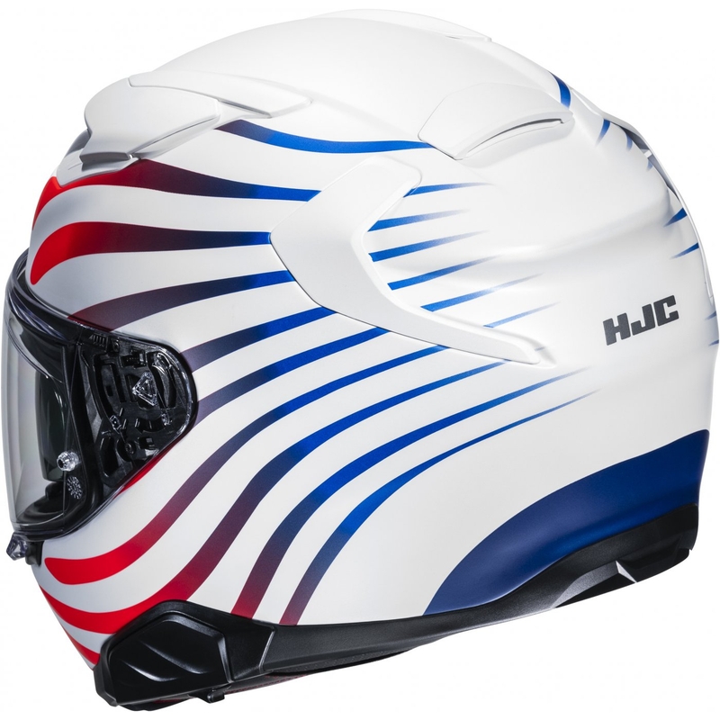 Integralna motociklistička kaciga HJC F71 Zen MC21SF bijela-rainbow