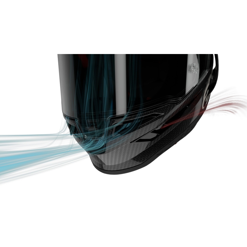 Integralna motociklistička kaciga Alpinestars Supertech R-10 Team karbonska crveno-bijela