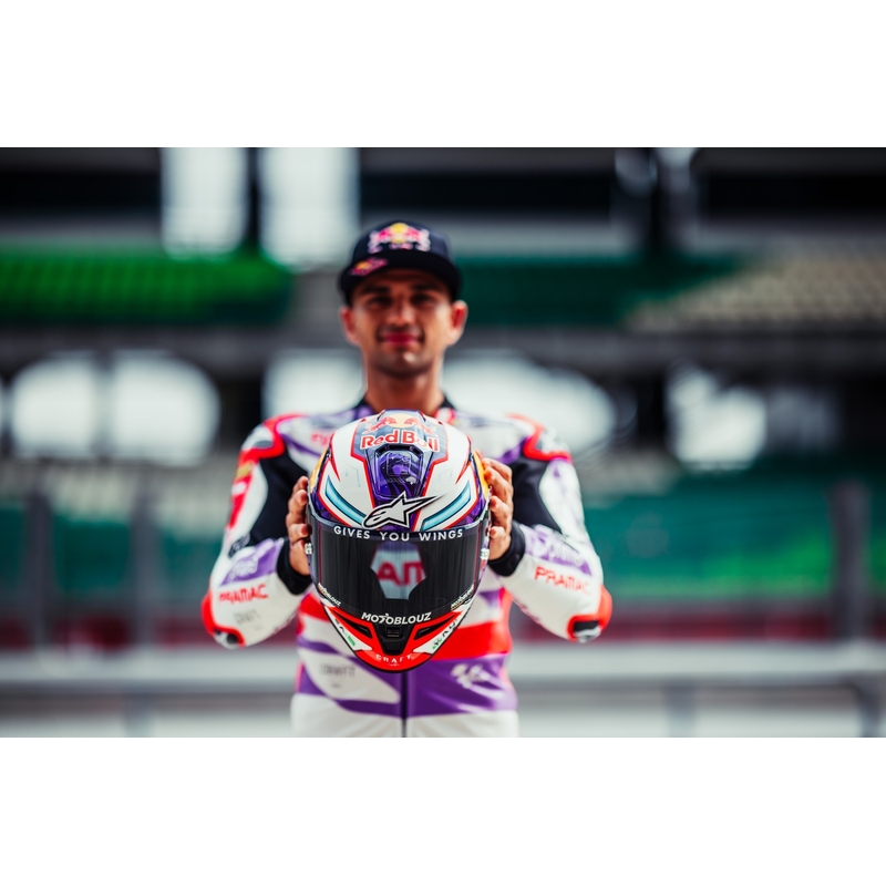 Integralna motociklistička kaciga Alpinestars Supertech R-10 Team karbonska crveno-bijela