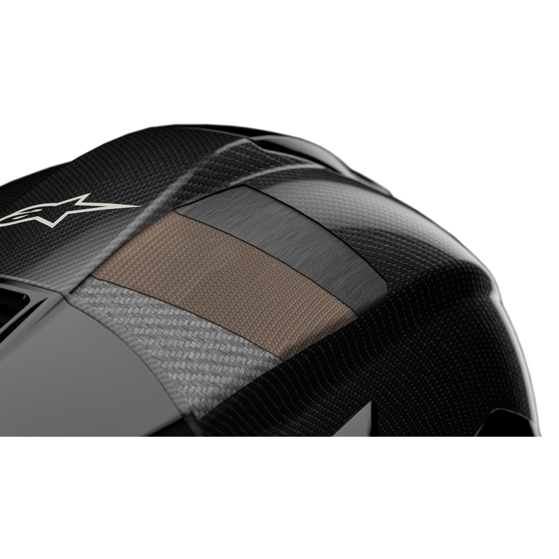 Integralna motociklistička kaciga Alpinestars Supertech R-10 Team karbonska crveno-bijela