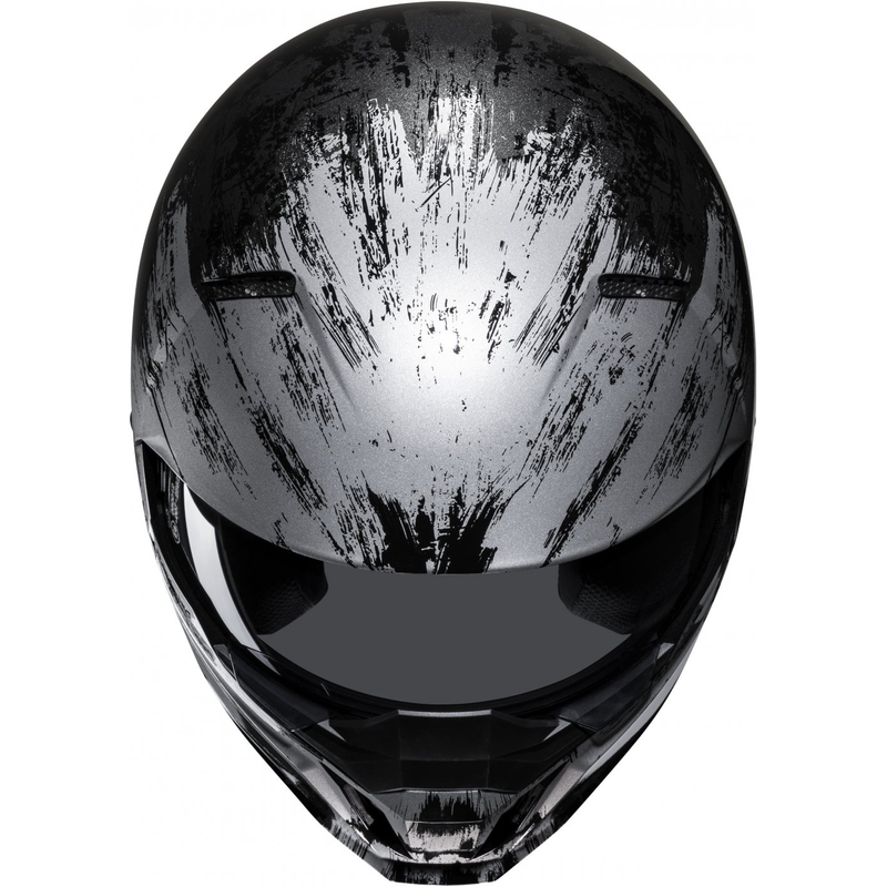 Otvorena kaciga s maskom HJC i20 Furia MC5 crno-siva