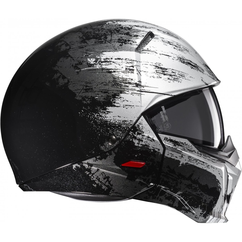 Otvorena kaciga s maskom HJC i20 Furia MC5 crno-siva