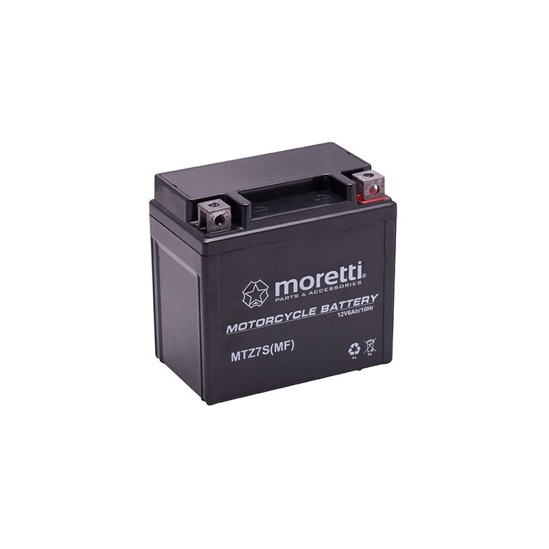 Gel baterija bez održavanja Moretti MTZ7S, 12V 6Ah