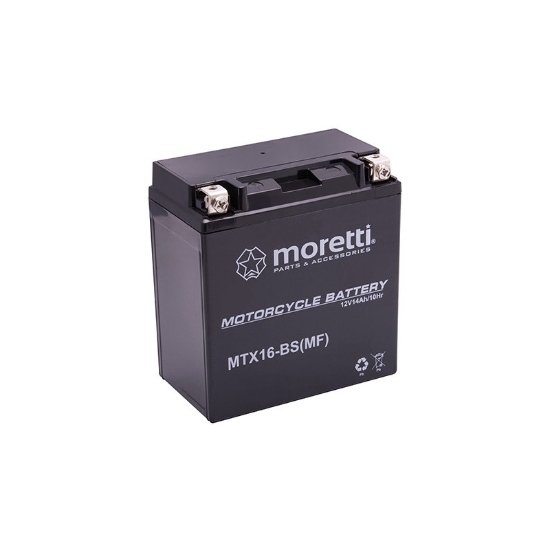 Gel baterija bez održavanja Moretti MTX16-BS, 12V 14Ah
