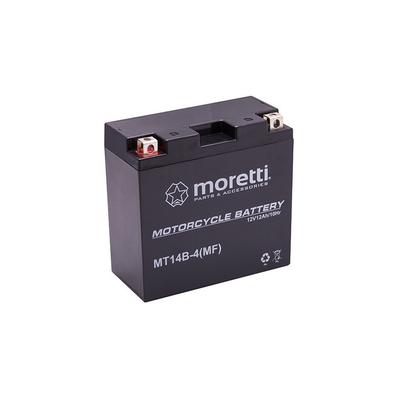 Gel baterija bez održavanja Moretti MT14B-4, 12V 12Ah