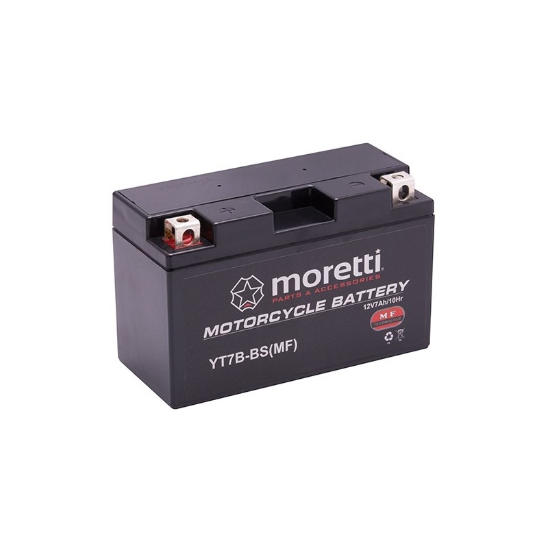 Gel baterija bez održavanja Moretti MT7B-BS, 12V 7Ah rasprodaja