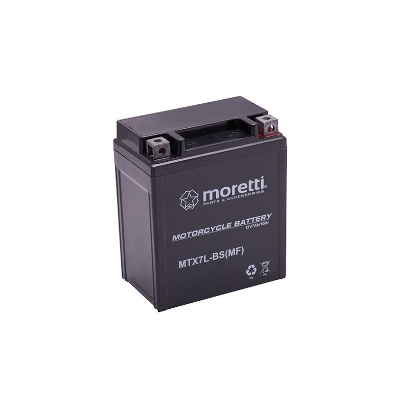 Gel baterija bez održavanja Moretti MTX7L-BS, 12V 7Ah