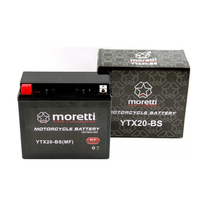 Gel baterija bez održavanja Moretti MTX20-BS, 12V 18Ah