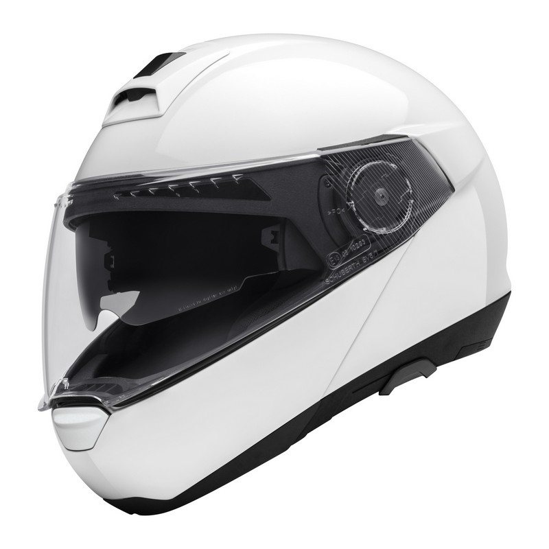 Motociklističke kacige Schuberth C4 na preklop bijele boje rasprodaja