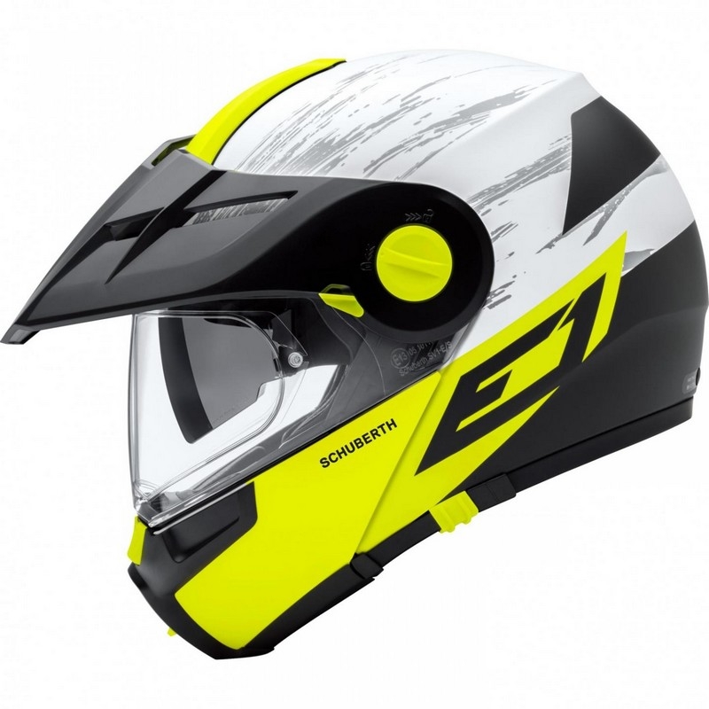 Schuberth E1 Fluo žute enduro preklopne kacige rasprodaja