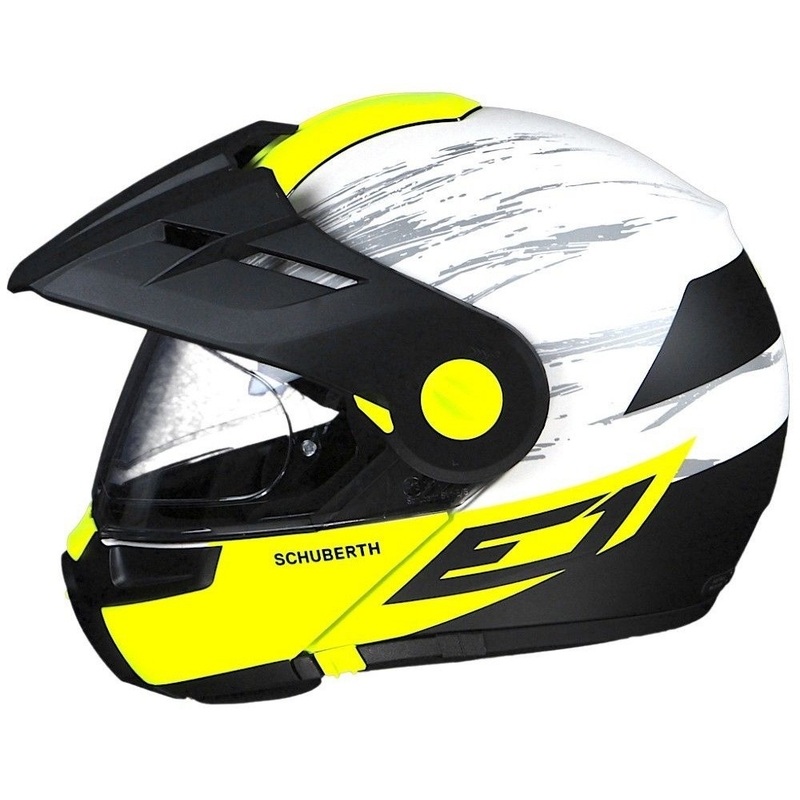 Schuberth E1 Fluo žute enduro preklopne kacige rasprodaja