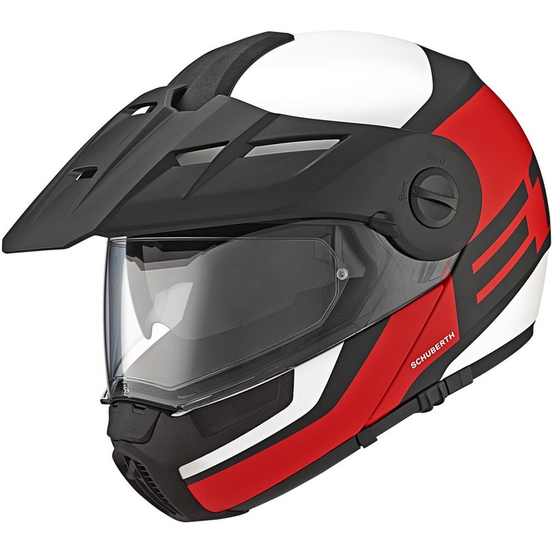 Schuberth E1 Enduro Flip Up kaciga crvena rasprodaja