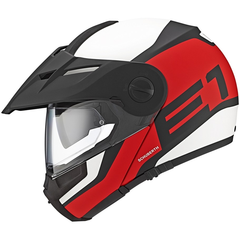 Schuberth E1 Enduro Flip Up kaciga crvena rasprodaja