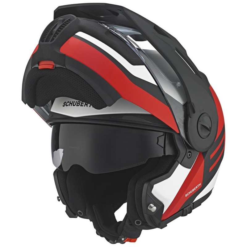 Schuberth E1 Enduro Flip Up kaciga crvena rasprodaja