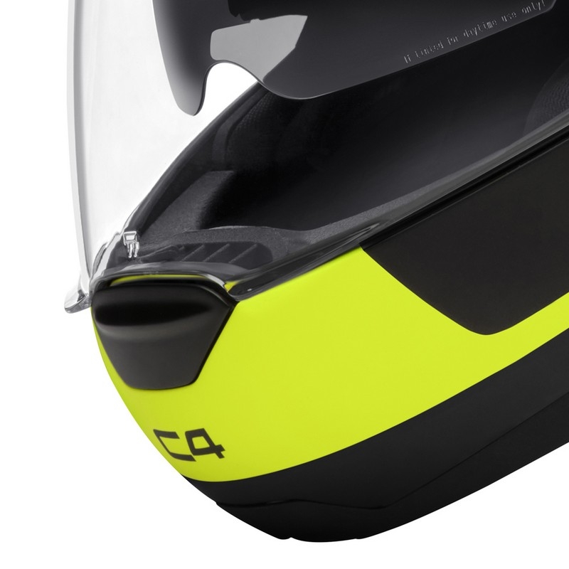 Motociklistička kaciga na preklop Schuberth C4 crna-fluo žuta rasprodaja