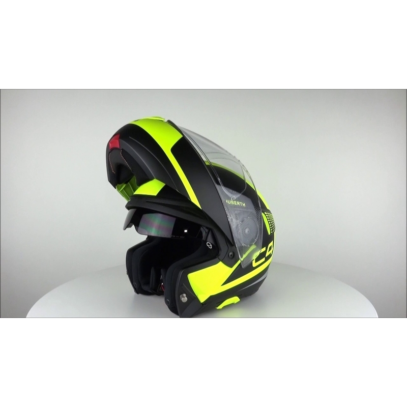 Motociklistička kaciga na preklop Schuberth C4 crna-fluo žuta rasprodaja