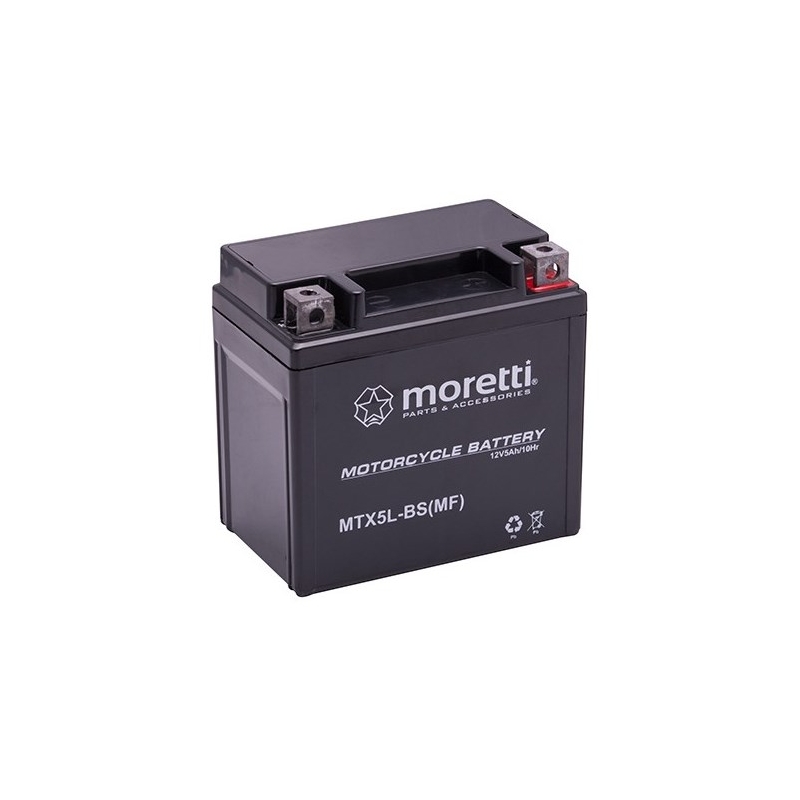 Gel baterija bez održavanja Moretti MTX5L-BS, 12V 5Ah