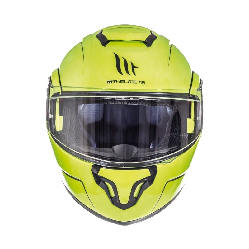 Motociklističke kacige na preklop MT Atom fluo žuta rasprodaja