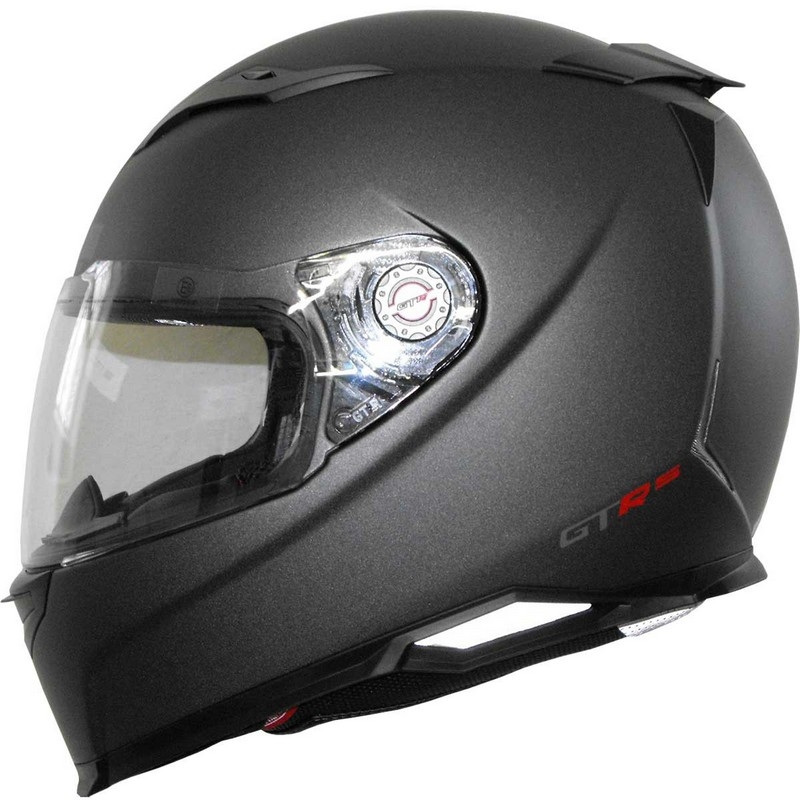 Motociklistička kaciga CMS GTR-S Plain mat titanium