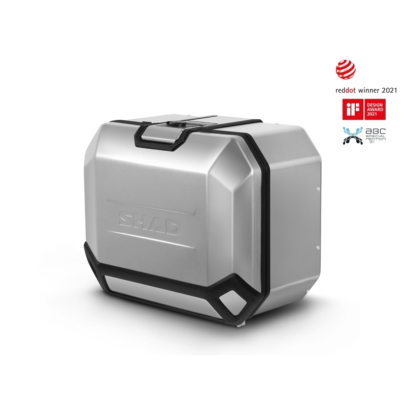 Kompletní sada hliníkových kufrů SHAD TERRA, 37L topcase 47L/47L boční kufry, včetně montážní sady a plotny SHAD BMW F 900 XR