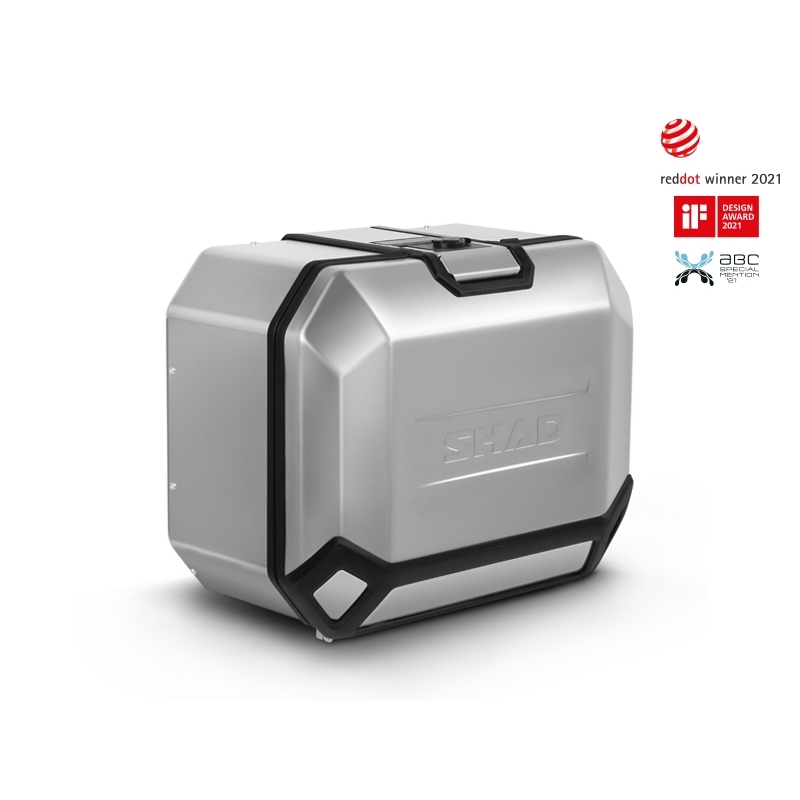 Kompletní sada hliníkových kufrů SHAD TERRA, 37L topcase 47L/47L boční kufry, včetně montážní sady a plotny SHAD BMW F 900 XR