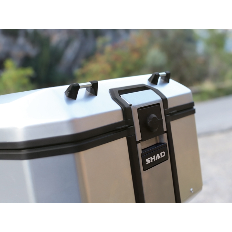 Kompletní sada hliníkových kufrů SHAD TERRA, 37L topcase 47L/47L boční kufry, včetně montážní sady a plotny SHAD BMW F 900 XR