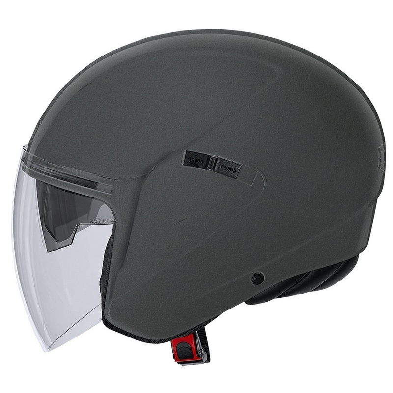 Otvorena motociklistička kaciga CMS S-JET Plain titanium