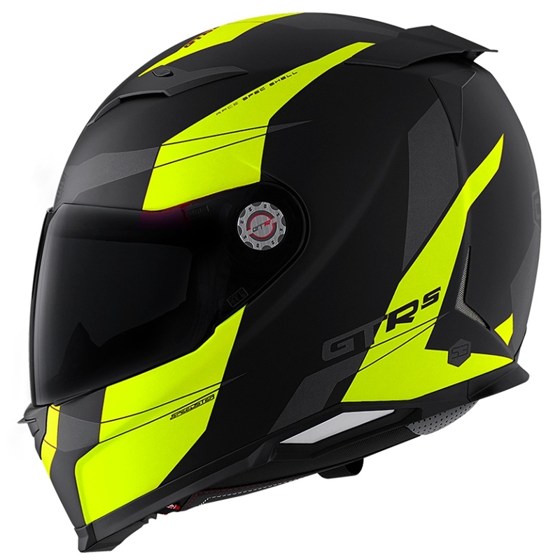 Motociklistička kaciga CMS GTRS Speedster crno-fluo žuta