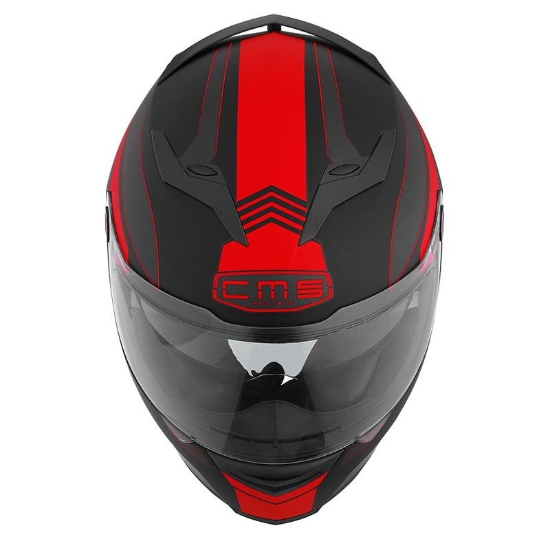 Motociklistička kaciga CMS GTR Spitfire crvena