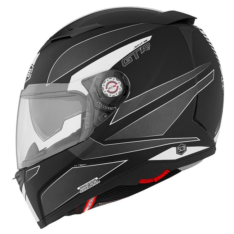 Motociklistička kaciga CMS GTR Spitfire bijela