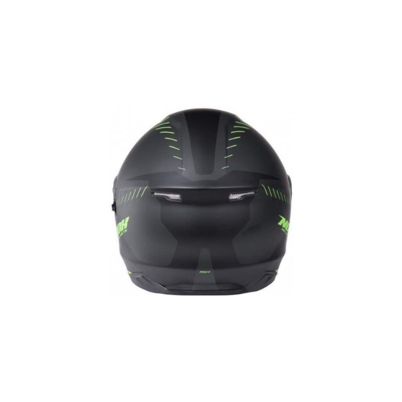 Integralna kaciga NOX N301 RIM crna mat-fluo zelena rasprodaja