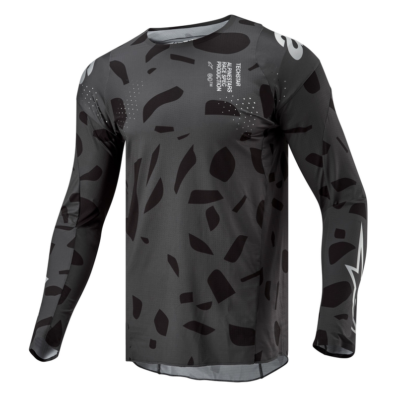 Motokrosový dres Alpinestars Techstar Graphite 2024 černý camo rasprodaja