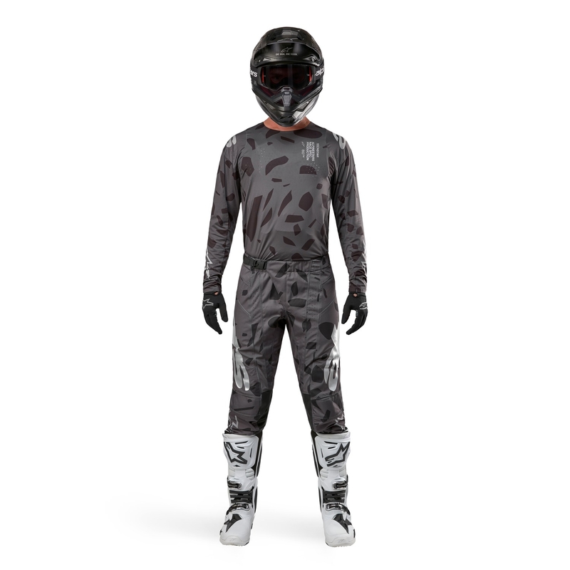 Motokrosový dres Alpinestars Techstar Graphite 2024 černý camo rasprodaja