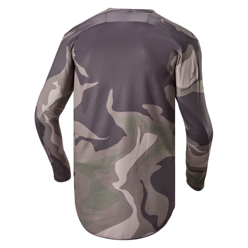 Alpinestars Racer Tactical motocross dres zelene kamuflažno-smeđe boje